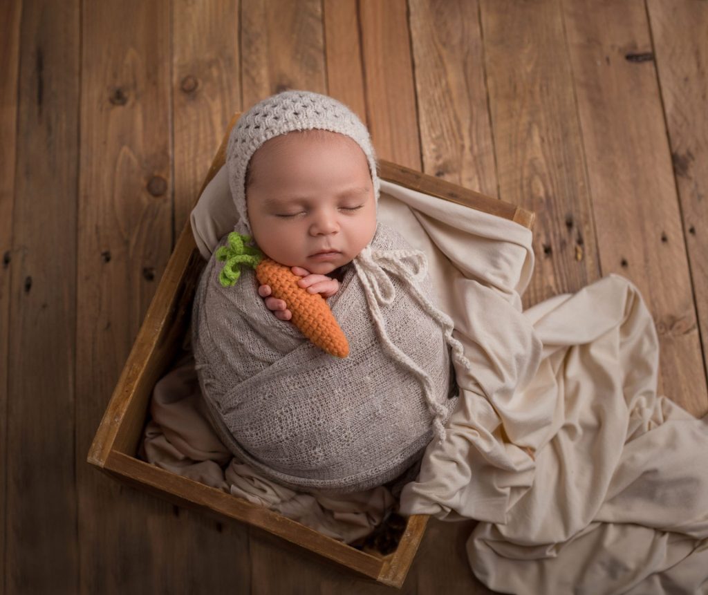fotografía newborn que transmite paz, ternura y protección